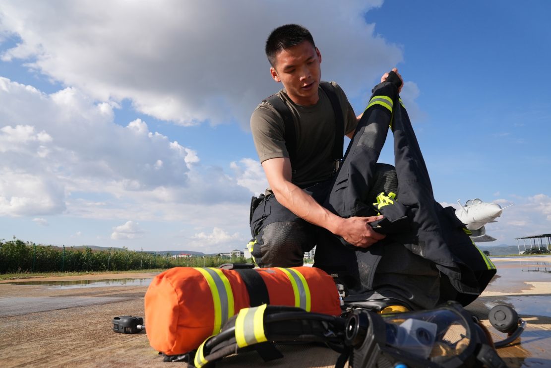 “三搶”消防演練